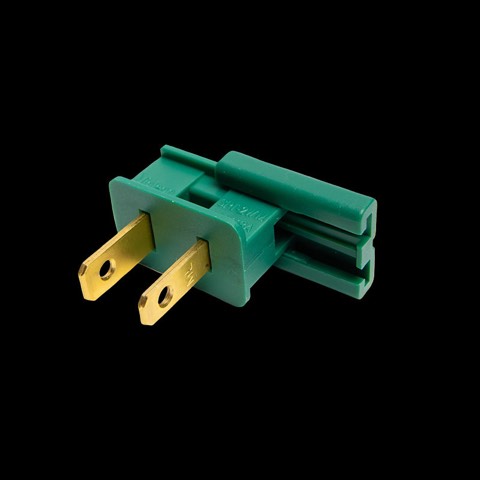 SPT-1 male slide plug, green