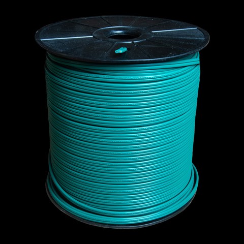 500 foot SPT-1 bulk zip cord, green